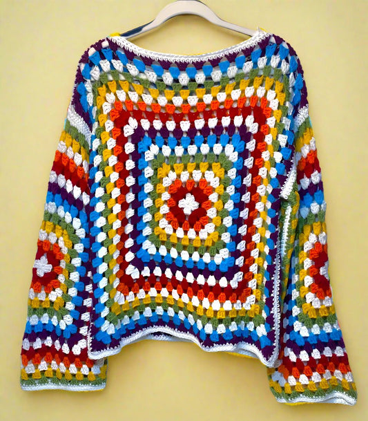 Rainbow Sweater M